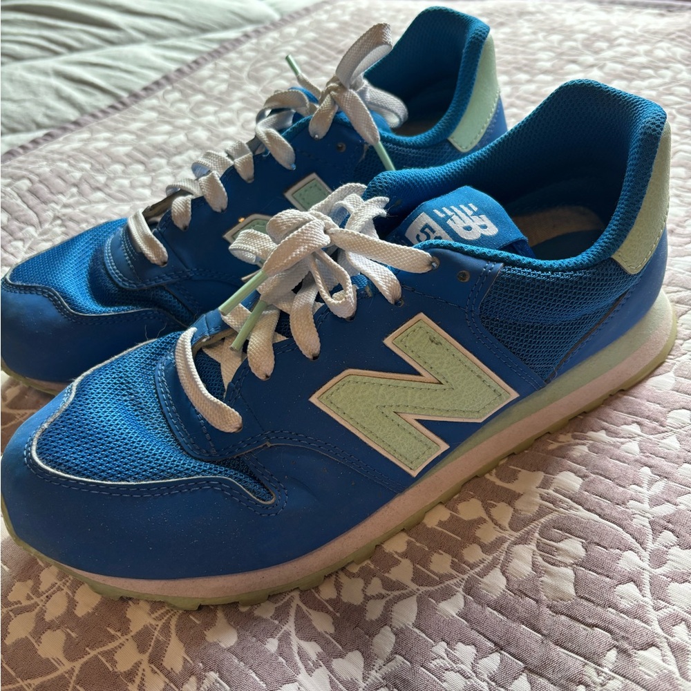 New Balance Blue & Mint Casual Sneakers